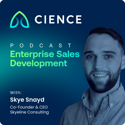Skye Snayd's appearance on the Enterprise Sales Development podcast 