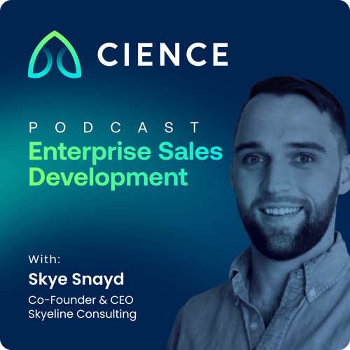 Skye Snayd's appearance on the Enterprise Sales Development podcast